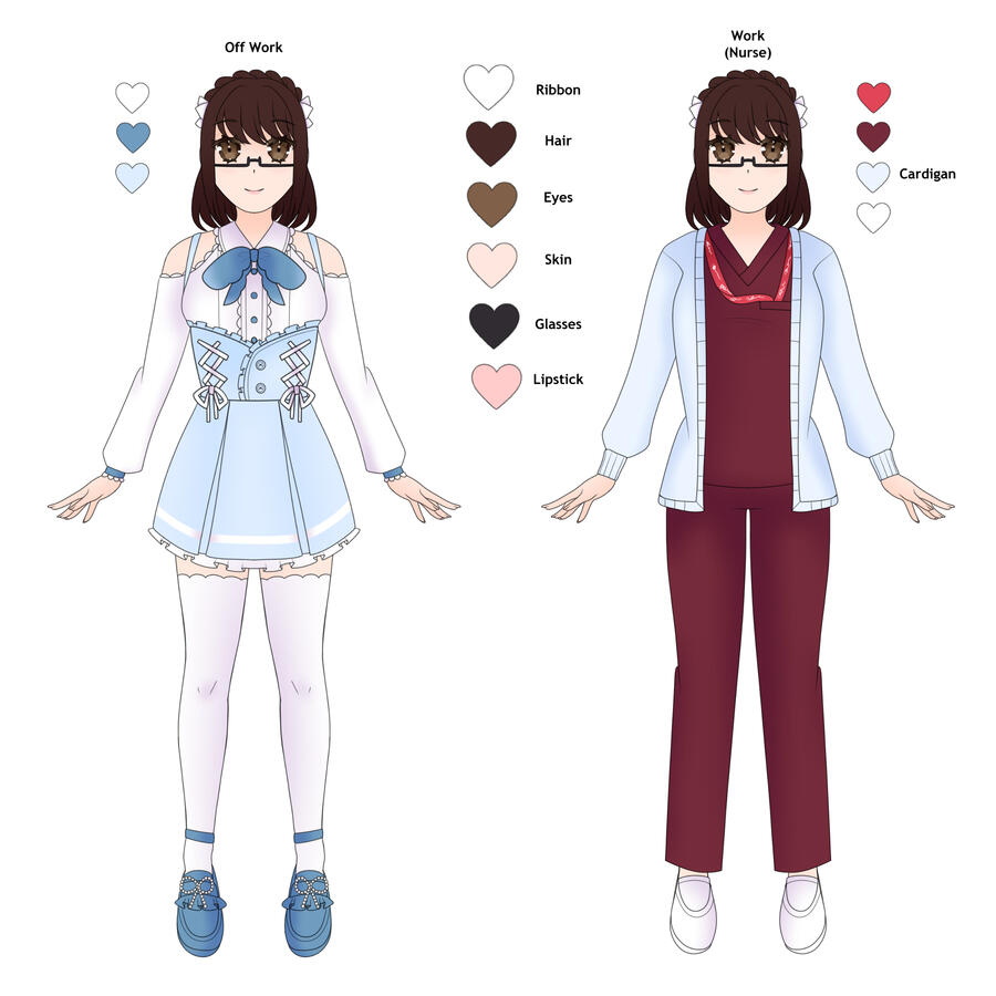 Fan OC - Anju Date (Black Forceps/Pean)