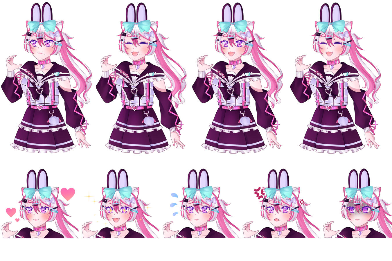 Ketit PNGTube Sprite Sheet
